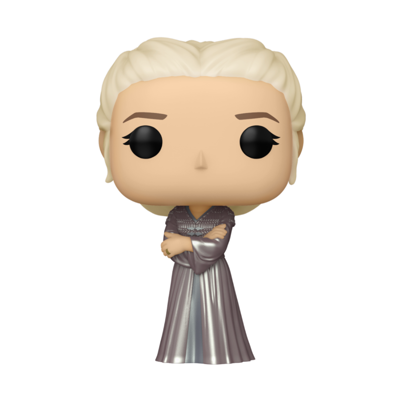 Figurine Funko House Of The Dragon Rhaynera Targaryen, modĂšle Pop Rhaynera Targaryen de Geek'nGreed, vue de face.