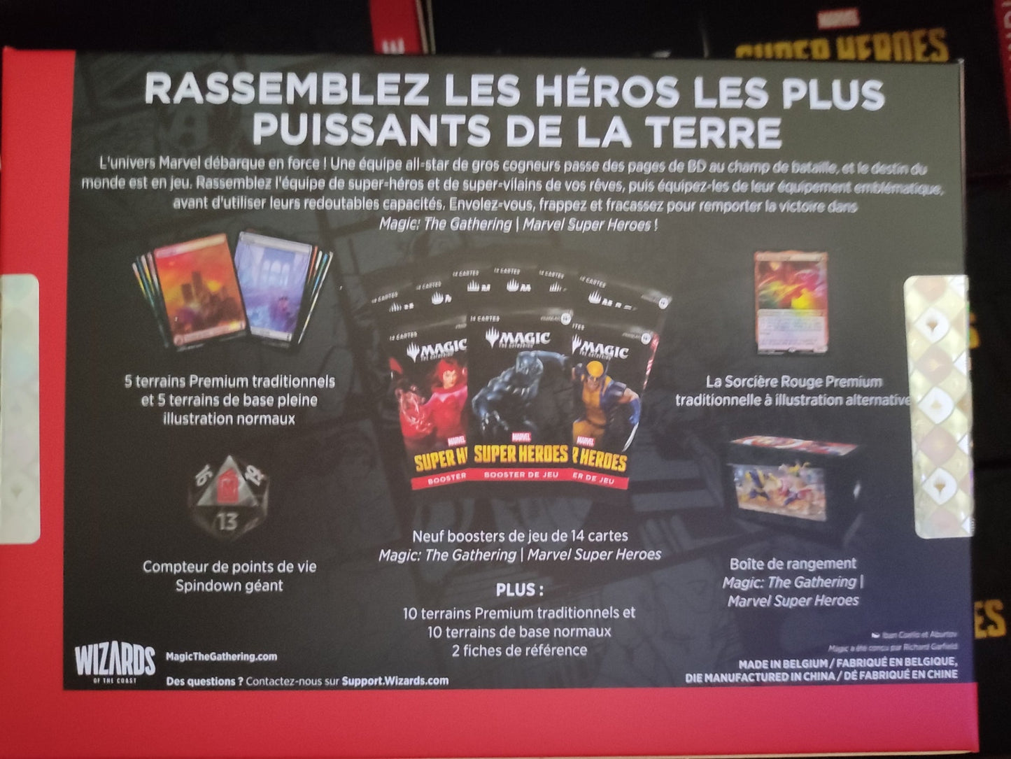 En stock - Bundle MTG x Marvel Super Héros - FR - envoi immédiat - qte limitée
