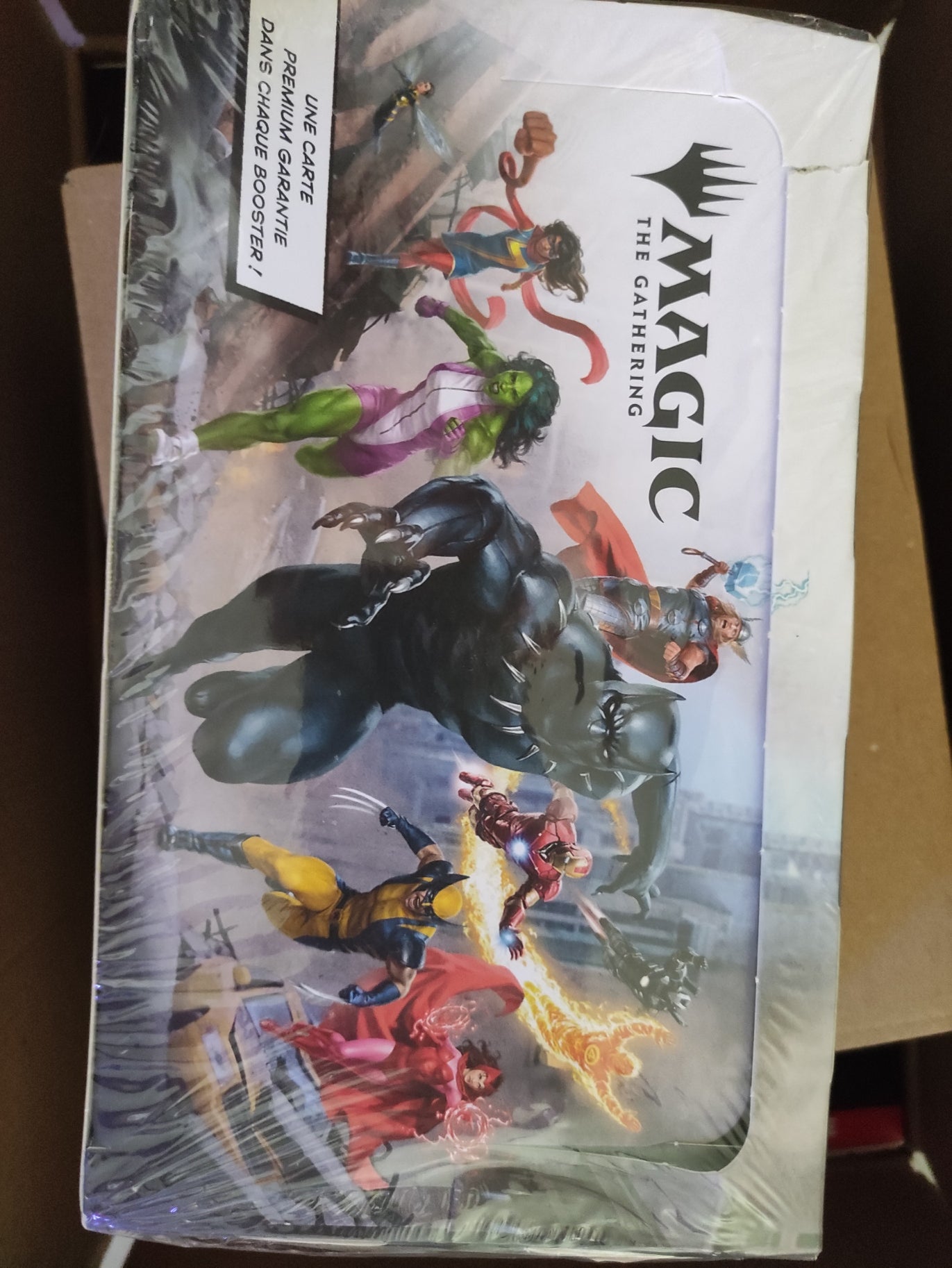 IN HAND- Boite de booster de jeu Mtg x Marvel Super Héros FR - Envoi immédiat