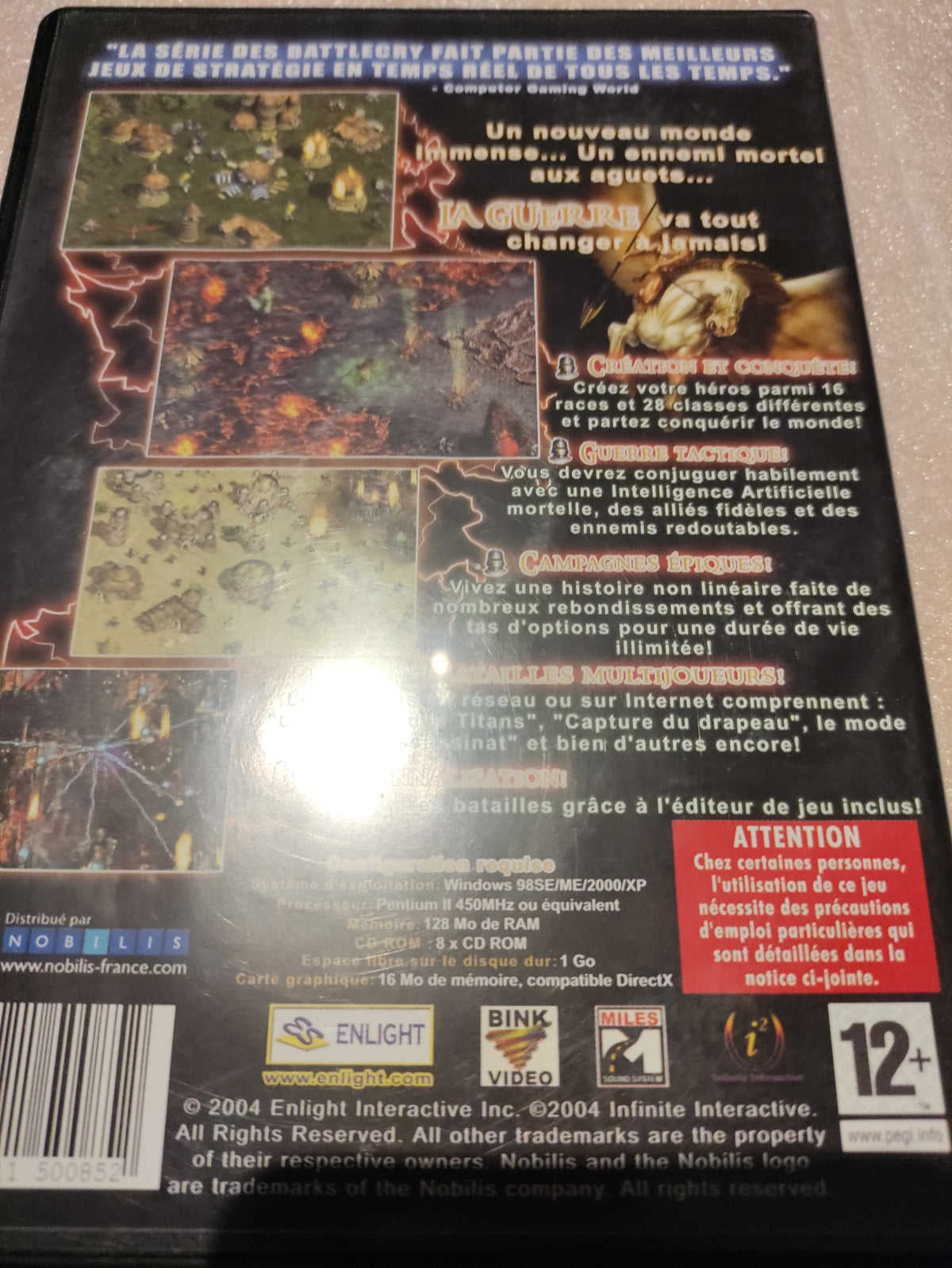 Warlords Battlecry III – Jeu PC CD-ROM – Version française