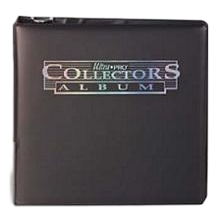 Album Ultra Pro Collector 3" noir pour cartes TCG, classeur premium pour collectionner et protéger vos cartes à collectionner.
