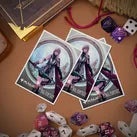Ultra Pro - Magic: The Gathering - Universes Beyond: Final Fantasy - Pochettes de protection APEX Deck Premium Lightning, Army of One 105p.
