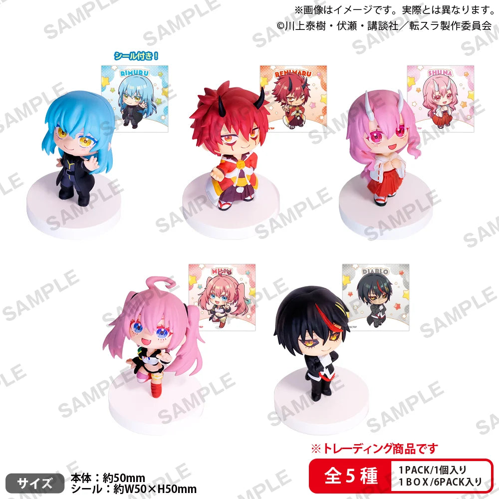 collection complète - SLIME - Mascot Figurine Nendoroid Collection 5cm (6pc)