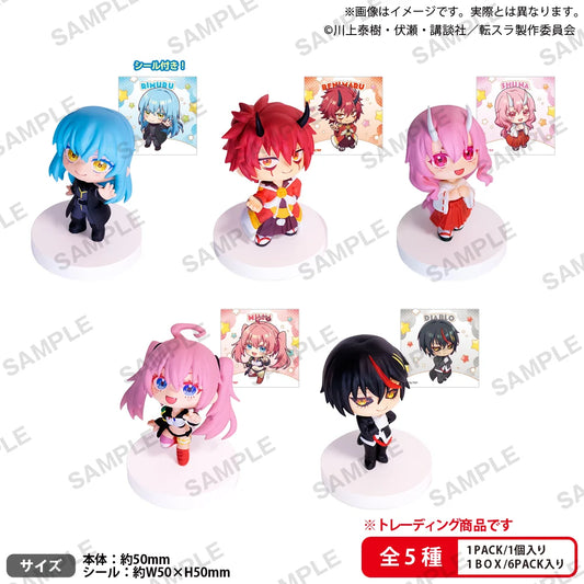 collection complète - SLIME - Mascot Figurine Nendoroid Collection 5cm (6pc)