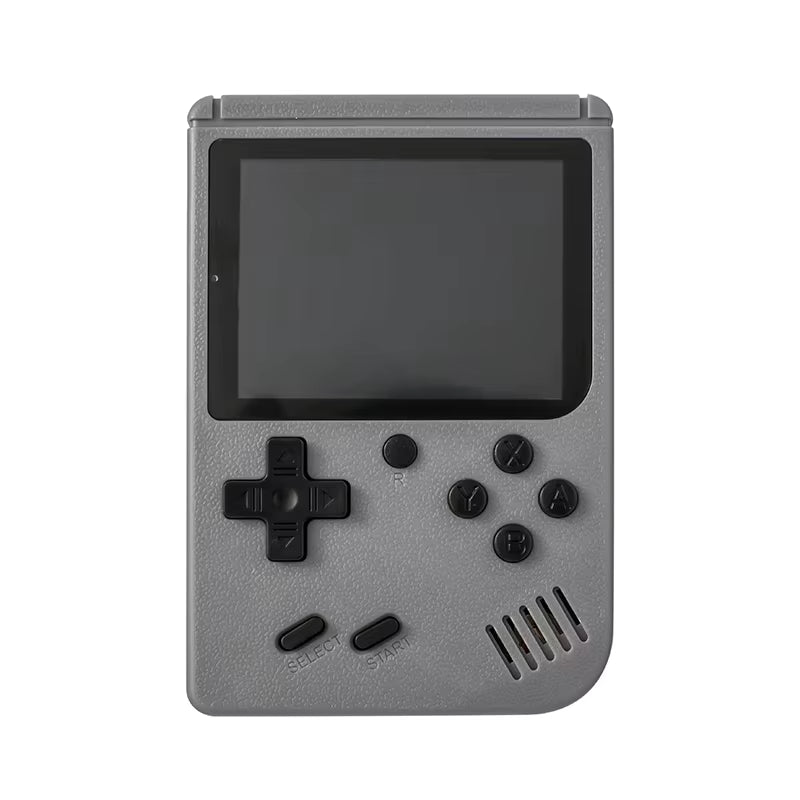 Console de jeu rétro portable de marque générique avec écran couleur et 400 jeux intégrés pour enfants et adultes.