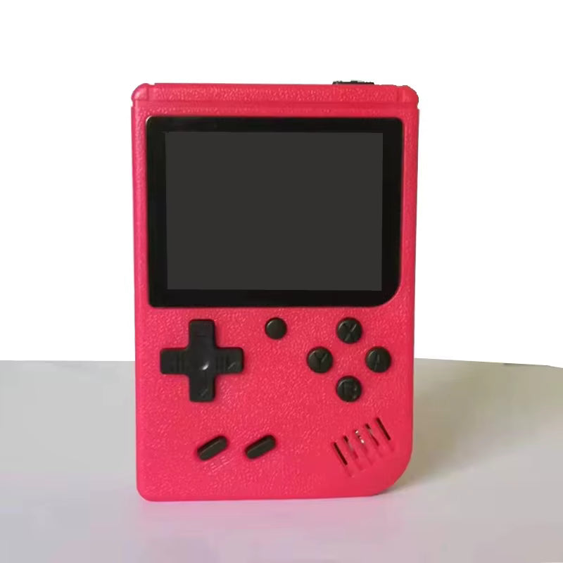 Console Rétro Portable 26 Jeux – Taille Paume – Difficulté/vitesse Réglables – Cadeau Pour Enfants Et Adultes – Rose