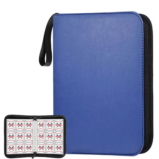 Classeur Premium pour Cartes Pokémon / TCG – 900 Poches – Fermeture Zippée – Protection Haute Qualité – Rouge, Noir ou Bleu