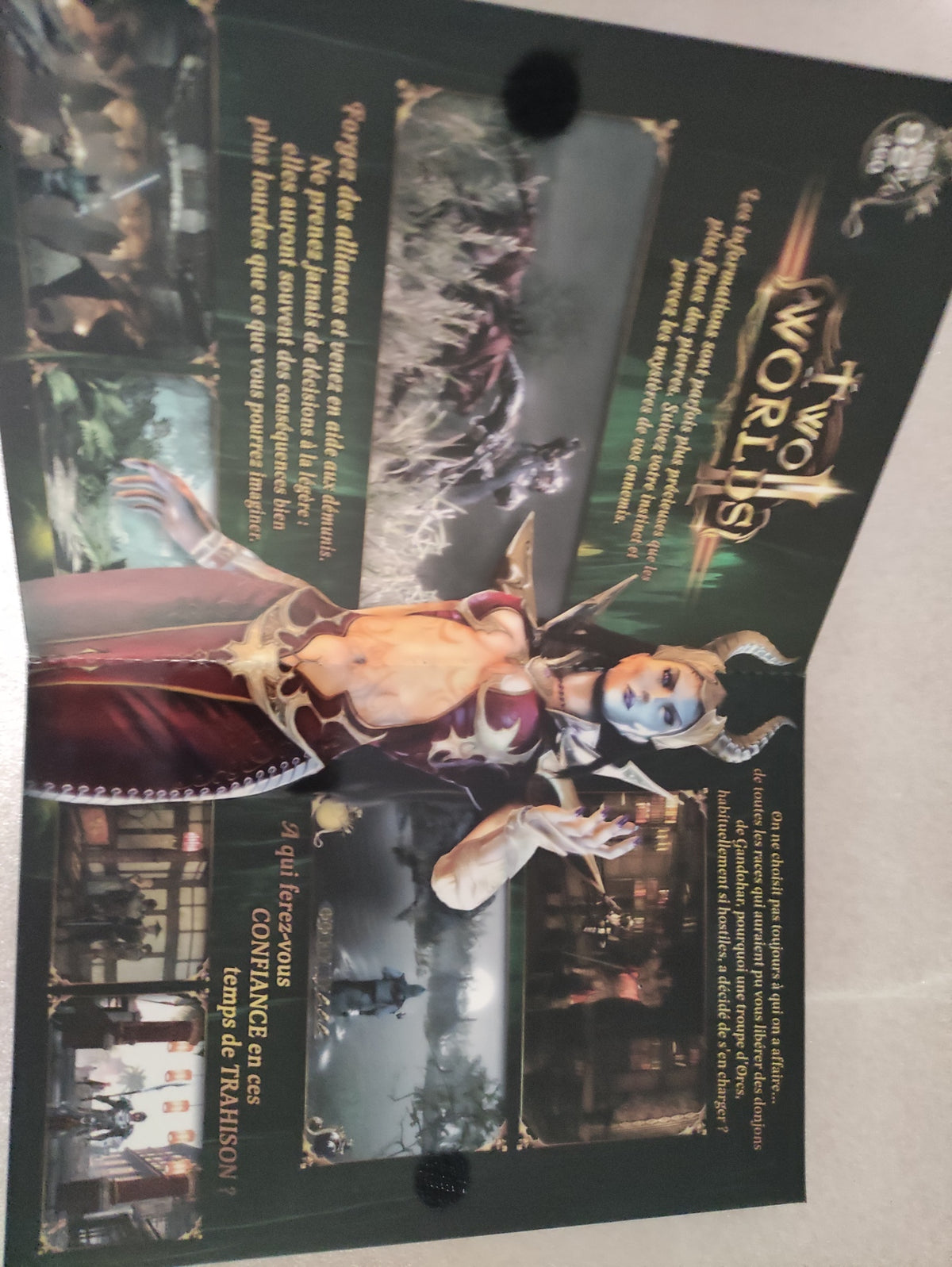 Jeu PC Two Worlds II édition française de Topware Interactive, affiché avec couverture et éléments de jeu visibles.