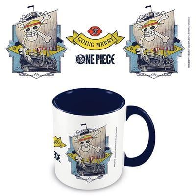 Mug One Piece Pyramid Vogue Merry 315ml avec intérieur coloré, illustrant le personnage de One Piece Netflix.