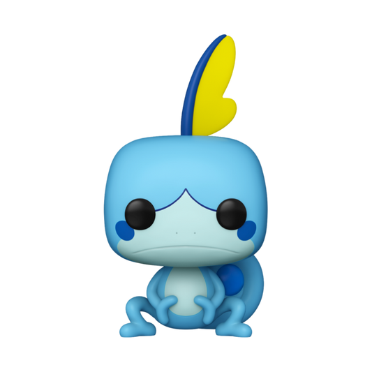 Figurine Funko Pop Pokémon Sobble #949, représentation officielle de Sobble avec détails colorés, idéale pour collectionneur.