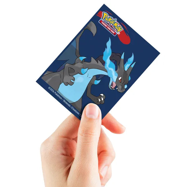 Ultra Pro - Pokémon JCC - Pochettes de protection de deck Méga-Dracaufeu X 65 pcs (66 x 91 mm)