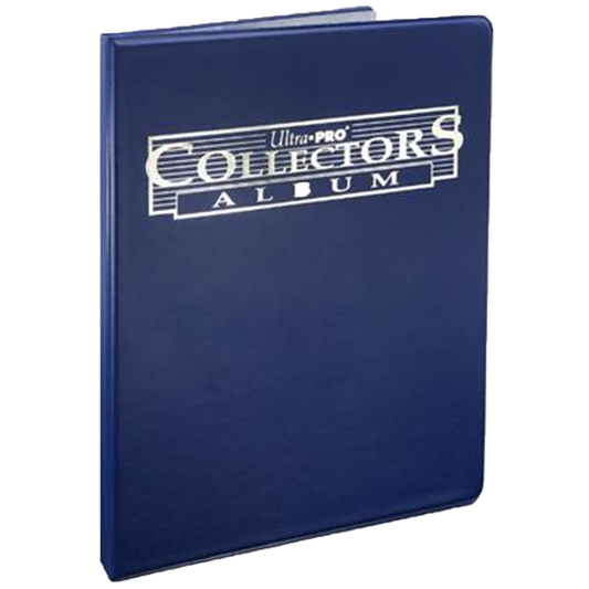 Portfolio Ultra Pro 9 poche Cobalt pour collectionneurs de cartes TCG, classeur bleu premium pour cartes à collectionner.