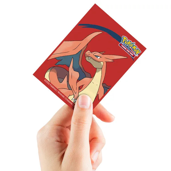Ultra Pro - Pokémon JCC - Pochettes de protection de deck Méga-Dracaufeu Y 65 pcs (66 x 91 mm)