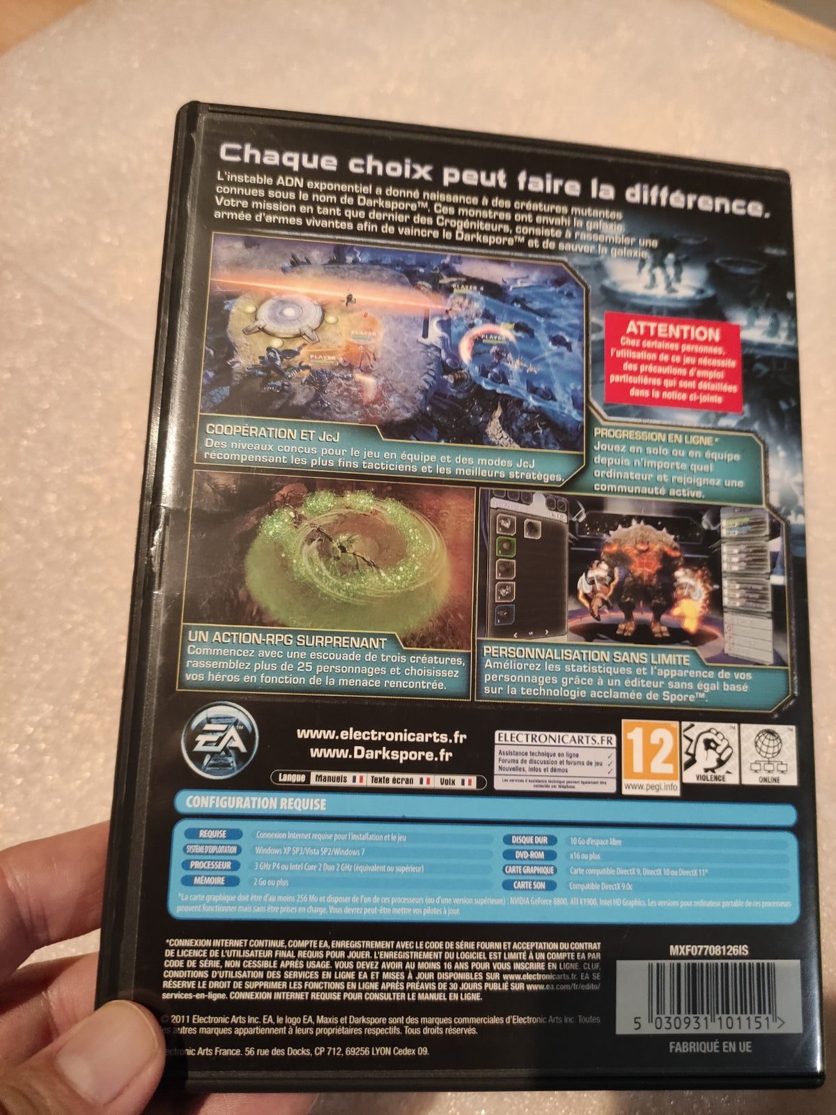 Darkspore Édition Limitée – Jeu PC DVD-ROM – Electronic Arts